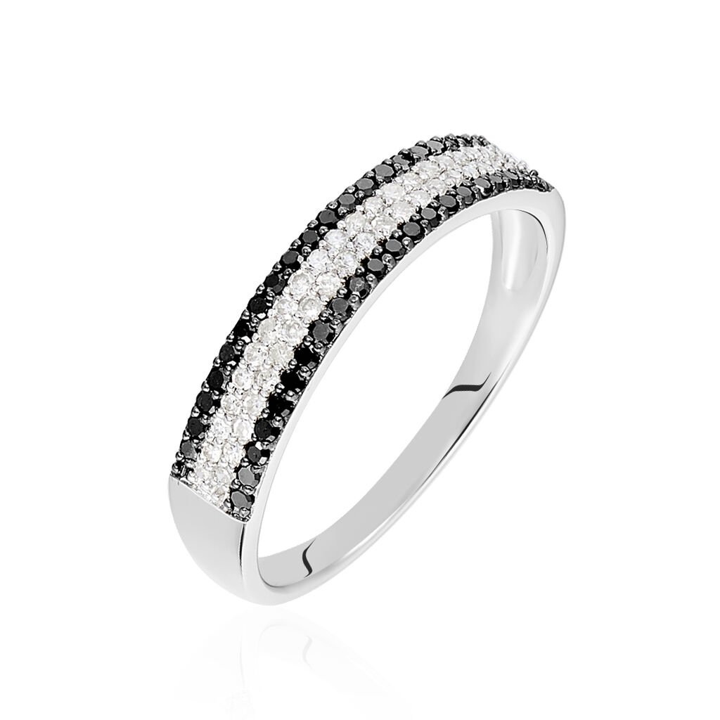 Bague Maissara Or Blanc Diamant