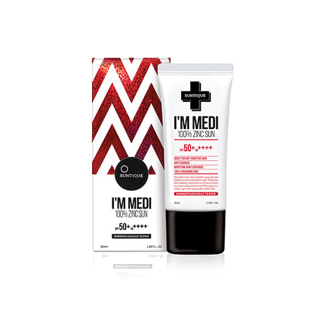 Suntique I'm Medi 100% Zinc Sun SPF50 + PA++++