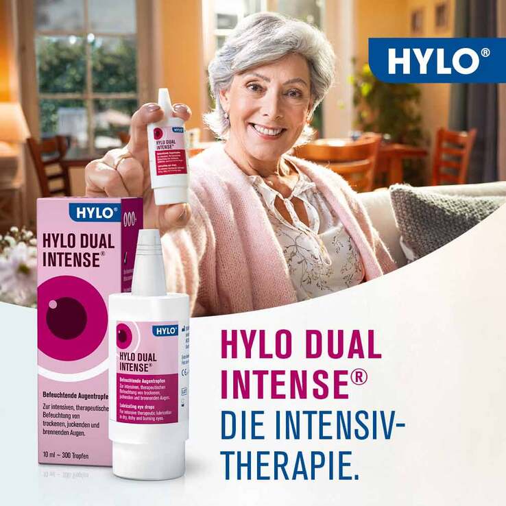 Hylo Dual INTENSE® Augentropfen , 2x2x10 ml