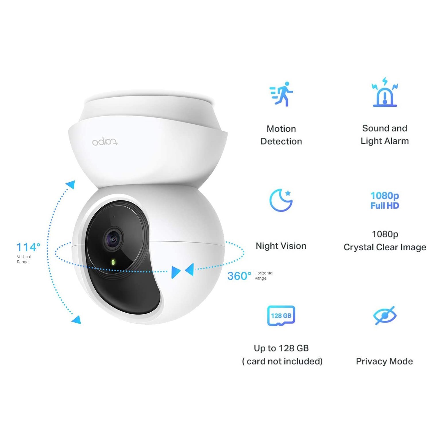 TP-link Tapo C200 Trådløst overvåkingskamera