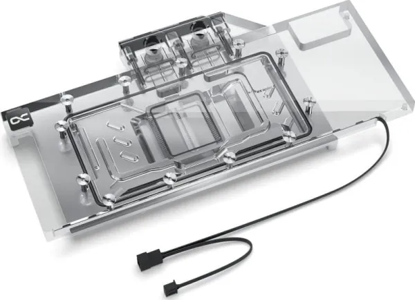 Alphacool Aurora, Vandblok, Akryl, Kobber, Transparent, 1/4