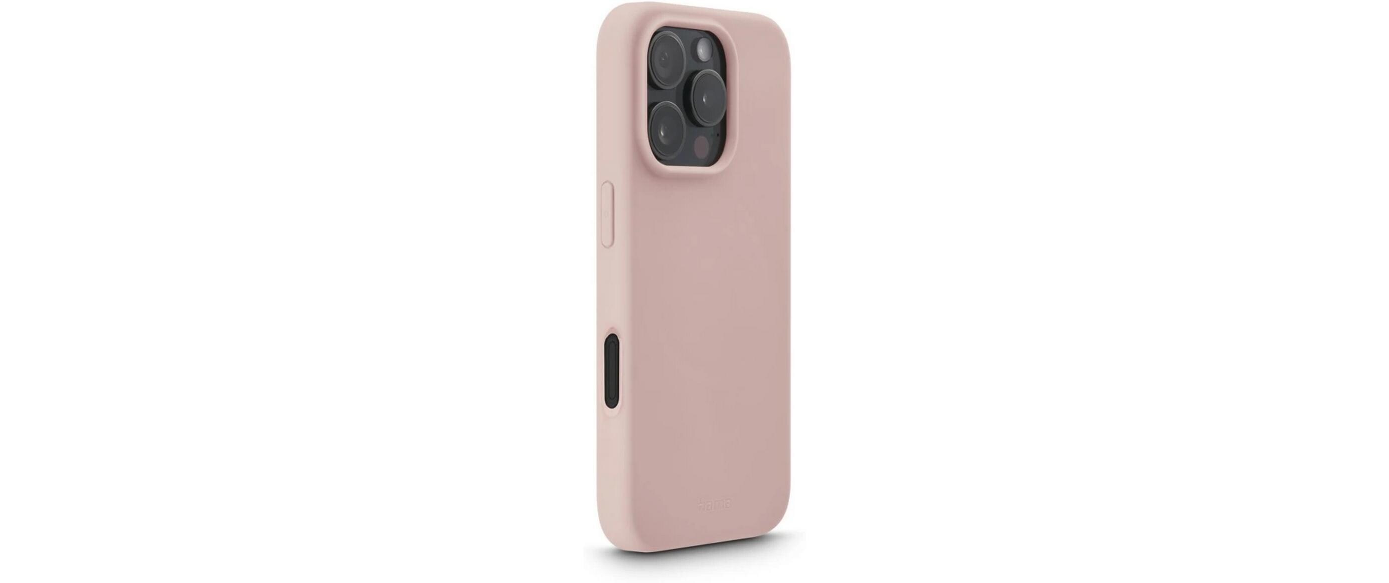 Back Cover MagCase Fantastic Feel Nude für iPhone 16 ProHama Fantastic Feel Handy-Schutzhülle 16 cm (6.3