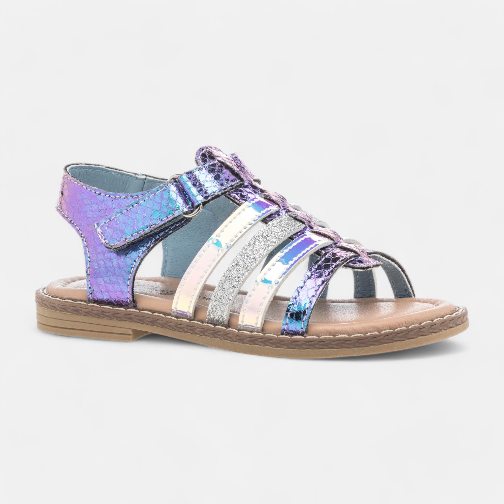 Nu-pieds Fille rose