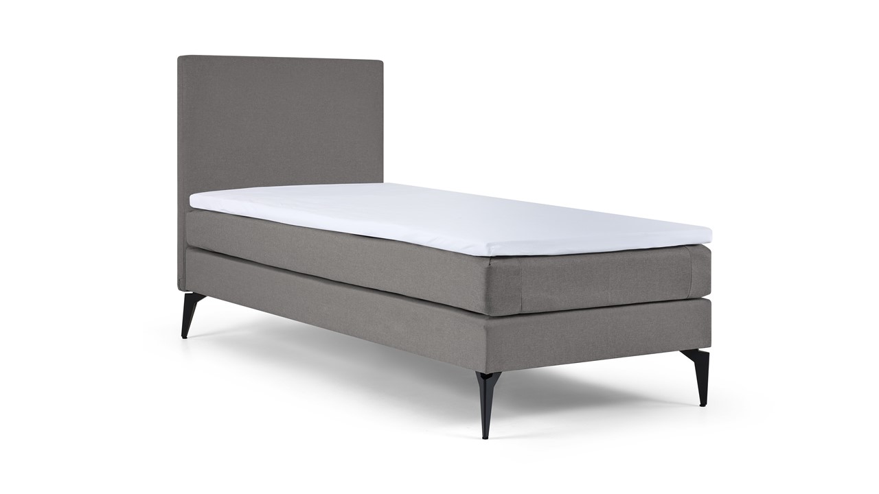 Boxspring Cisano light grey