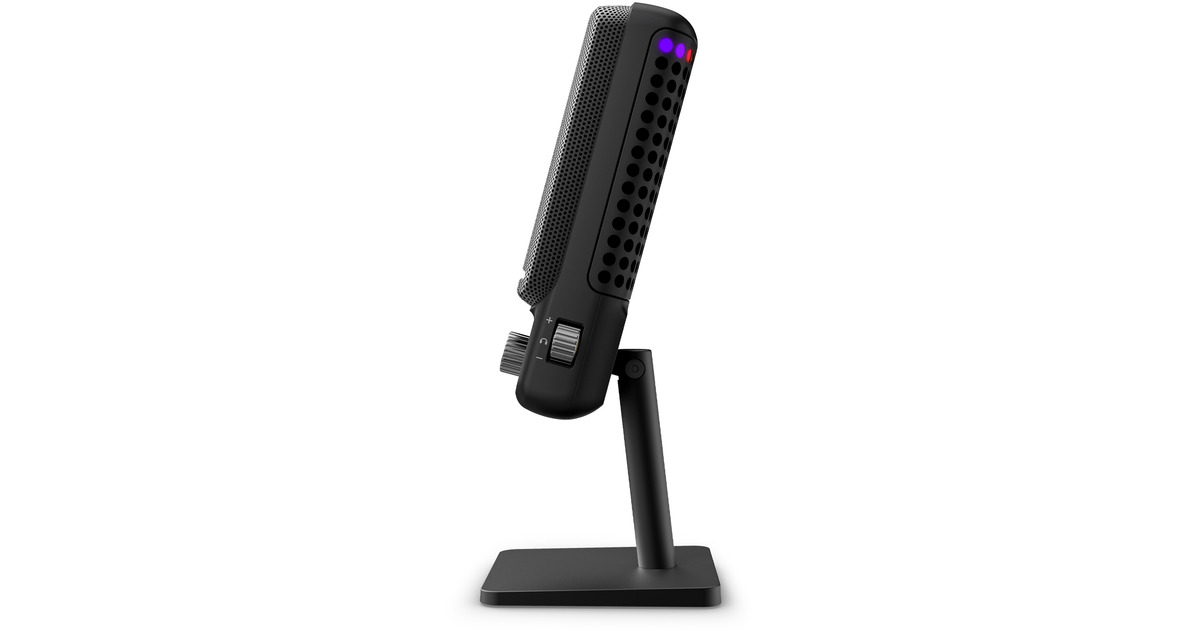 NZXTCapsule Elite microfoon  (Zwart, RGB, USB-C)