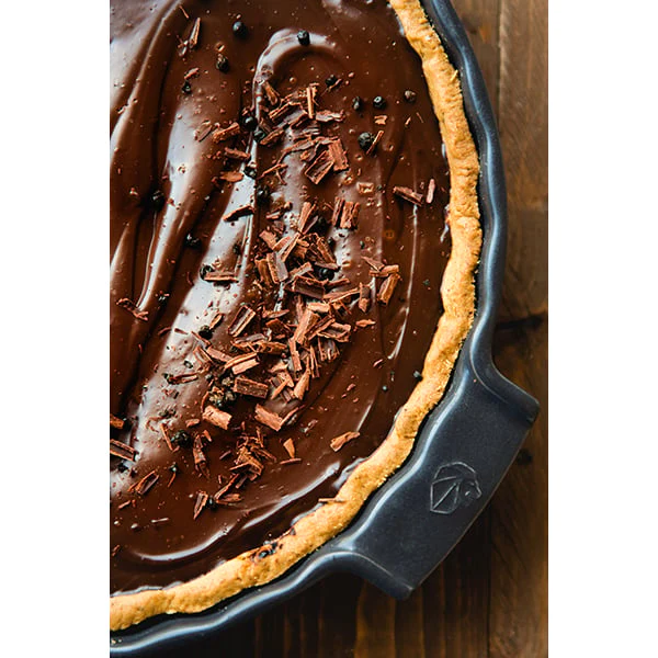Moule à tarte céramique ardoise 30 cm Peugeot