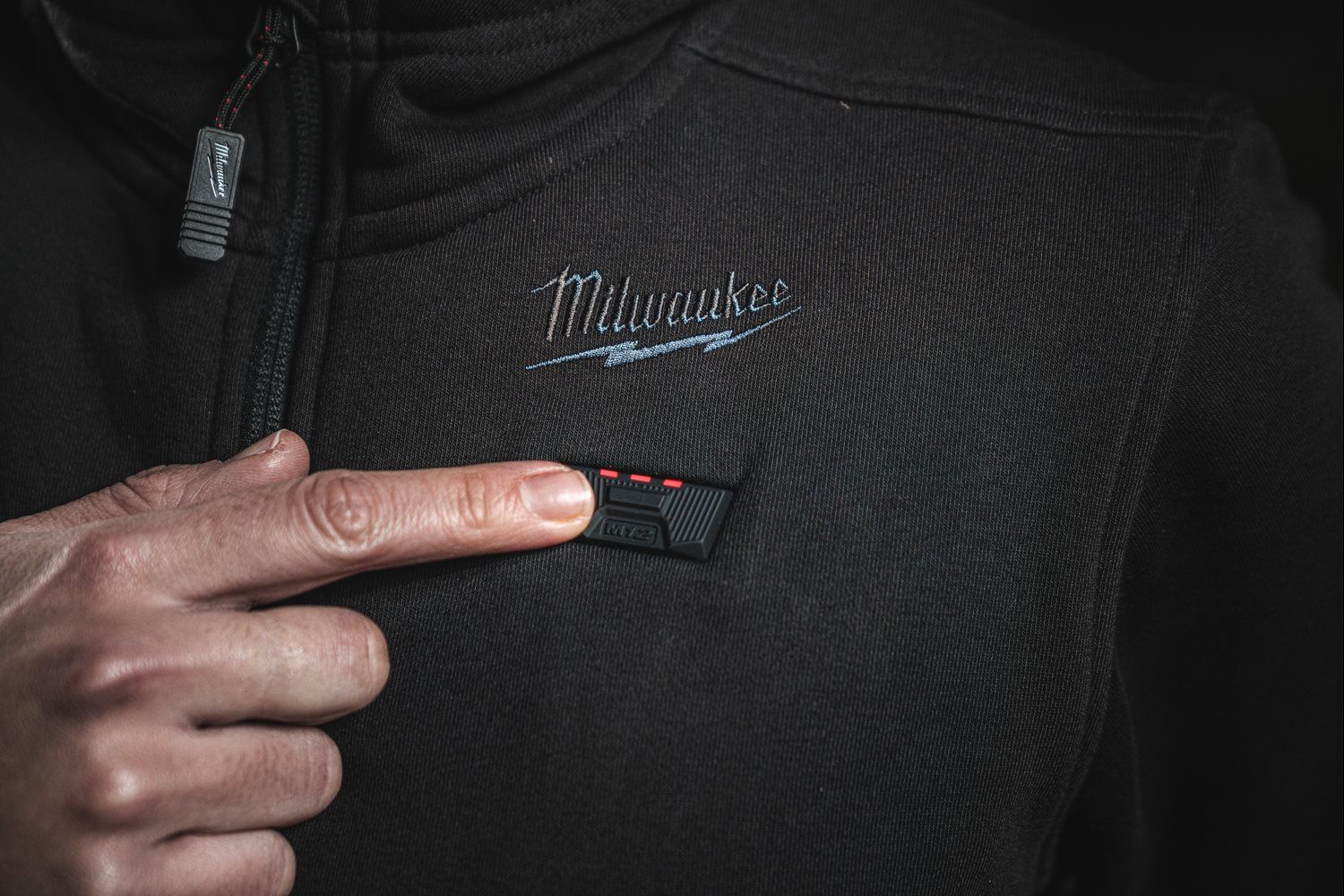 Milwaukee M12™ HPVBL3-0 (M) HEXON Verwarmde bodywarmer zwart - 4932493843