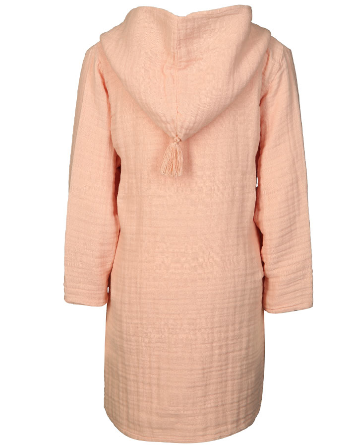 Bademantel MUSLIN in lachs