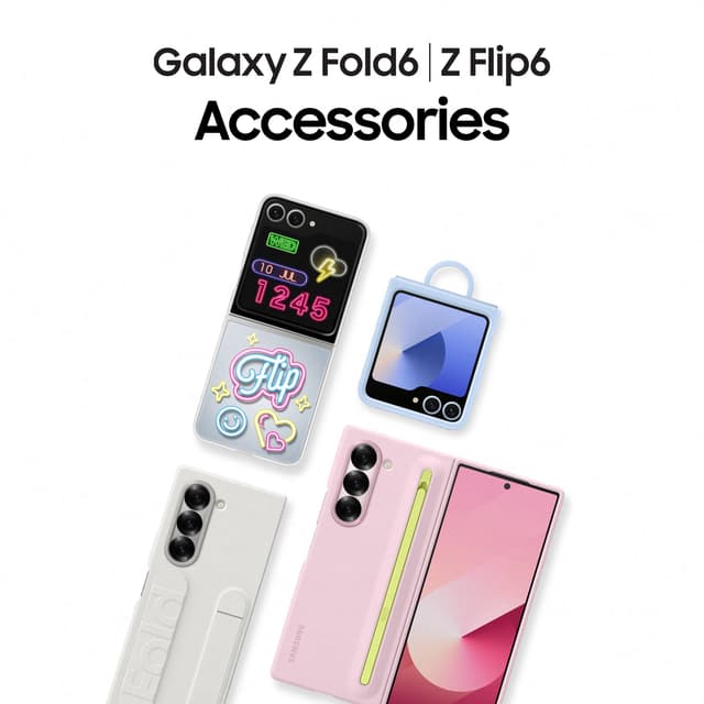 Samsung Galaxy Z Fold6 5G smartphone 12/256GB (sølv)