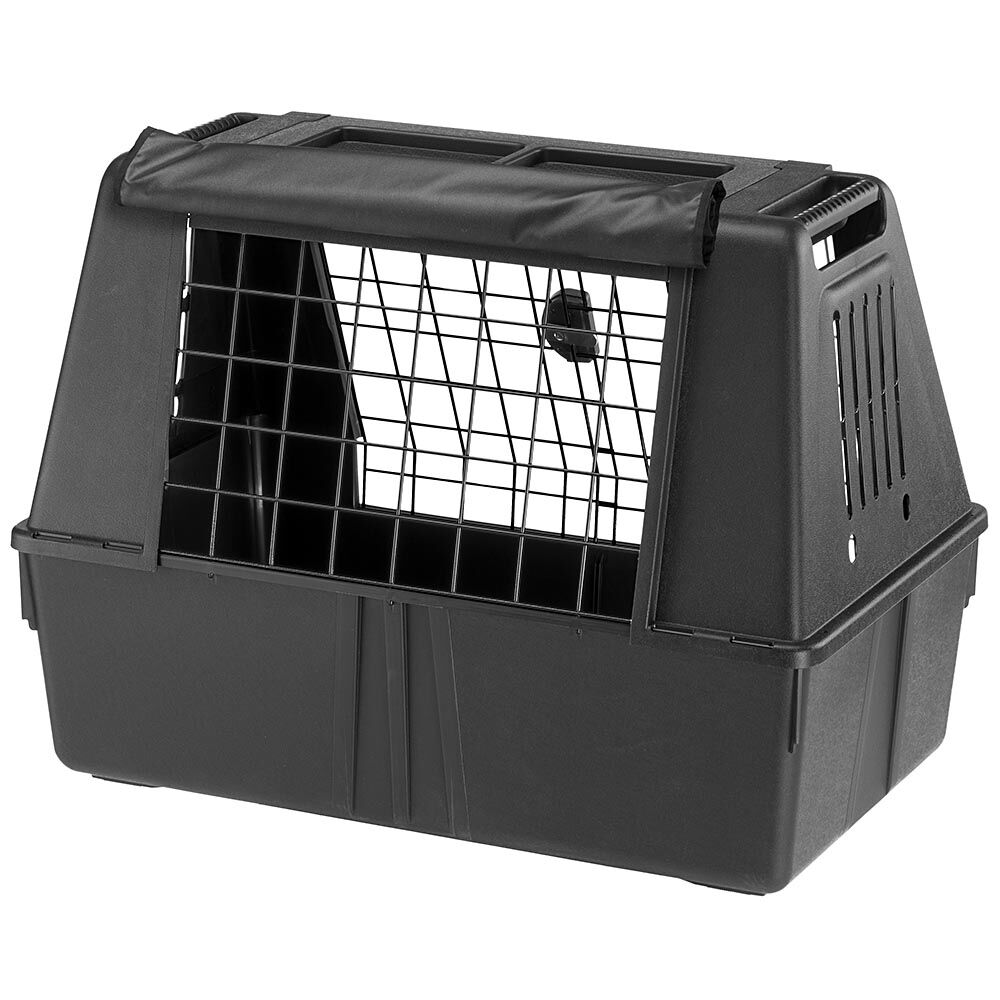 Ferplast Atlas Scenic 80 - Autobench hond - Zwart - 61x82 cm - M