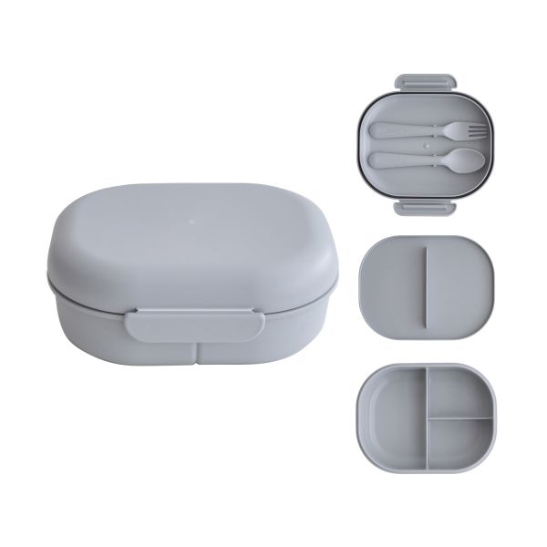 Mushie - Lunchbox Incl. Bestek - Ivory