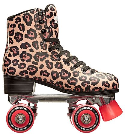 Impala Rollschuhe - Quad Skate - Brauner Leopard