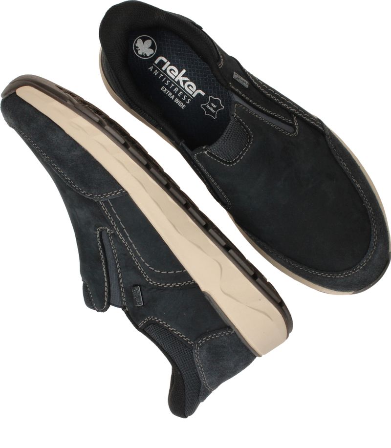 Rieker R-TEX Instappers Blauw Heren