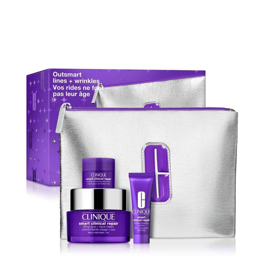 CLINIQUE TRATAMENTO Smart Clinical Set - Outsmart Lines + Wrinkles - 1un