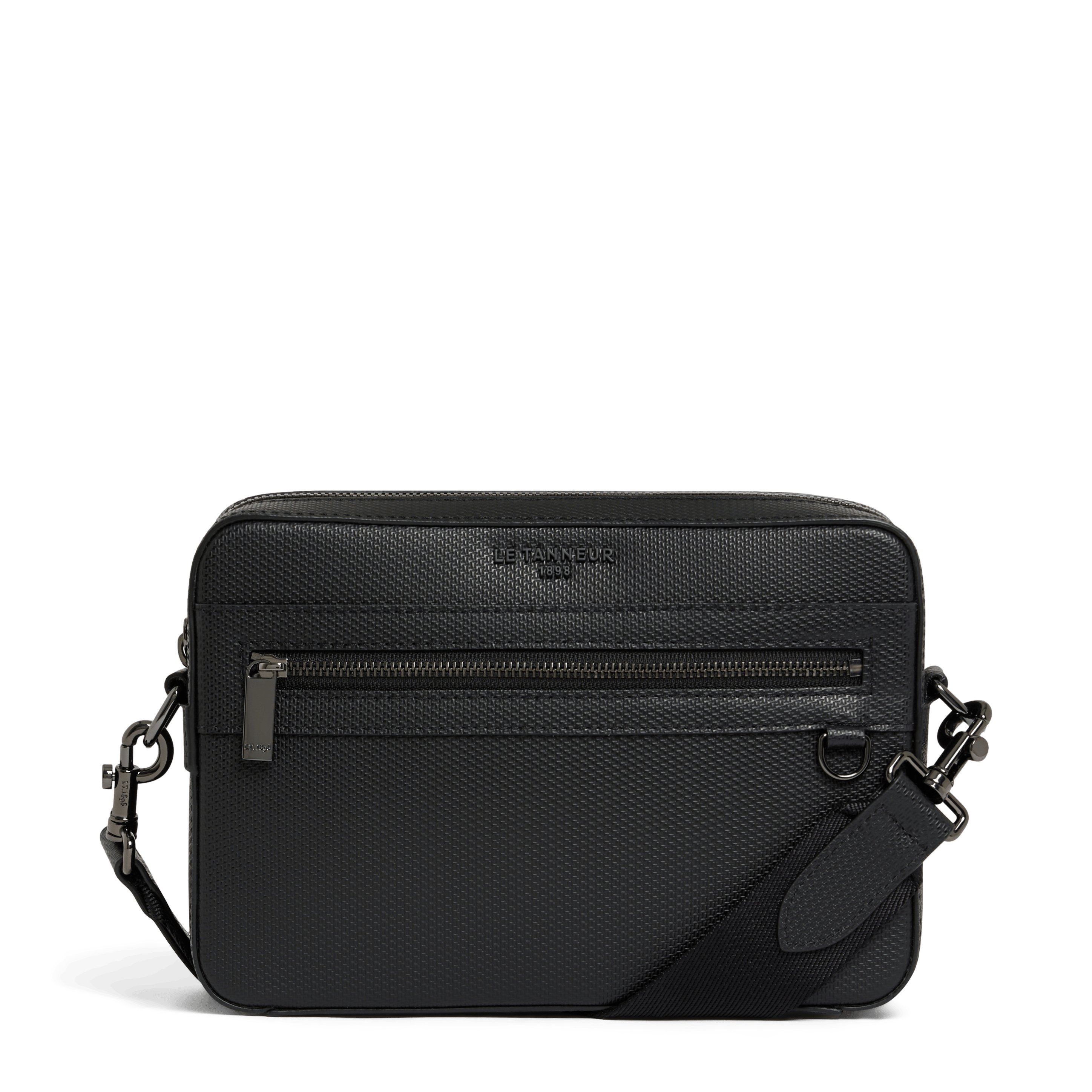 EMILE - Petit sac bandoulière en cuir| Noir