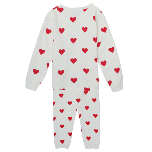 Petit Bateau - CASSANDRE - Blanc / Rouge