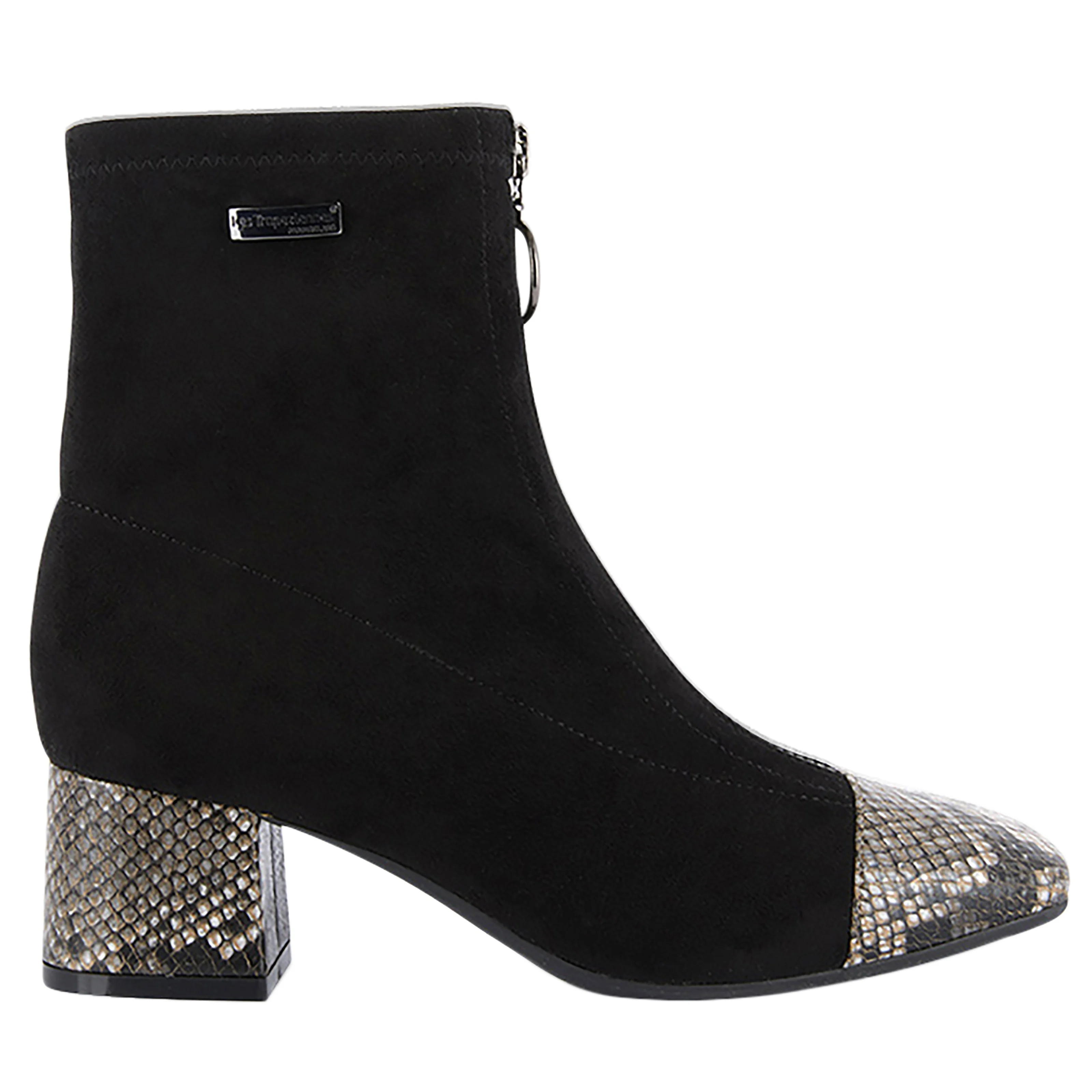 Bottines en cuir Dita | Noir