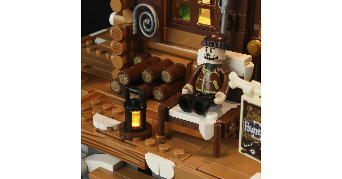 LumibricksRetro House - Hunting Cabin Constructiespeelgoed  (F9018)