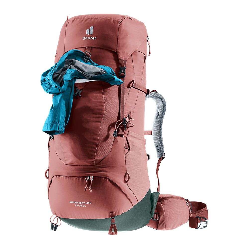 Deuter AIRCONTACT LITE 45+10L - Sac À dos caspia/ivy