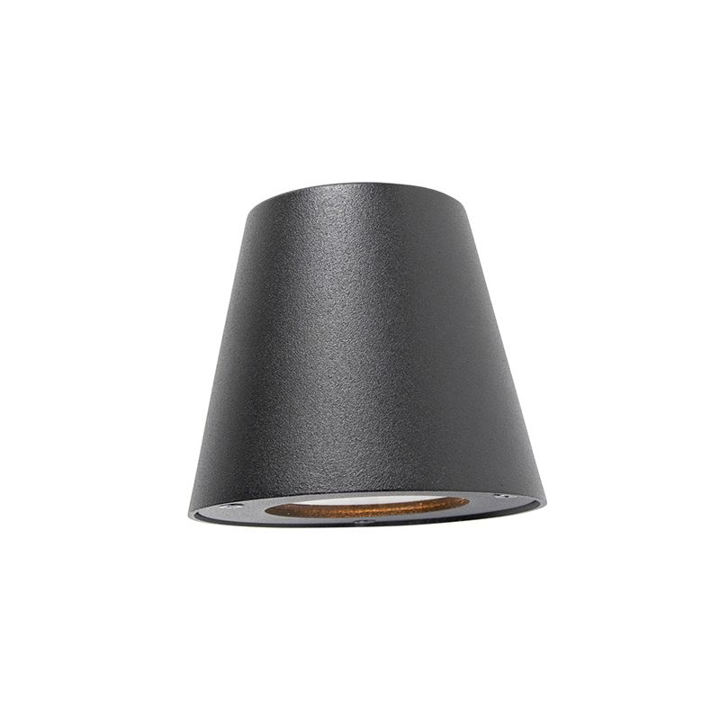 Moderne buitenwandlamp zwart IP44 - Skittle