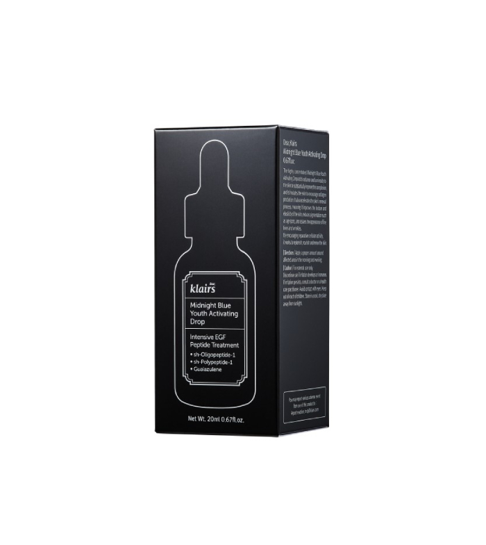 Klairs - Soro anti-envelhecimento Midnight Blue Youth Activating Drop