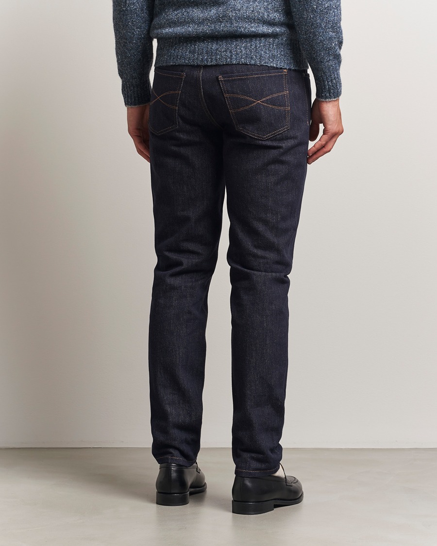 Brunello Cucinelli Traditional Fit Jeans Dark Indigo