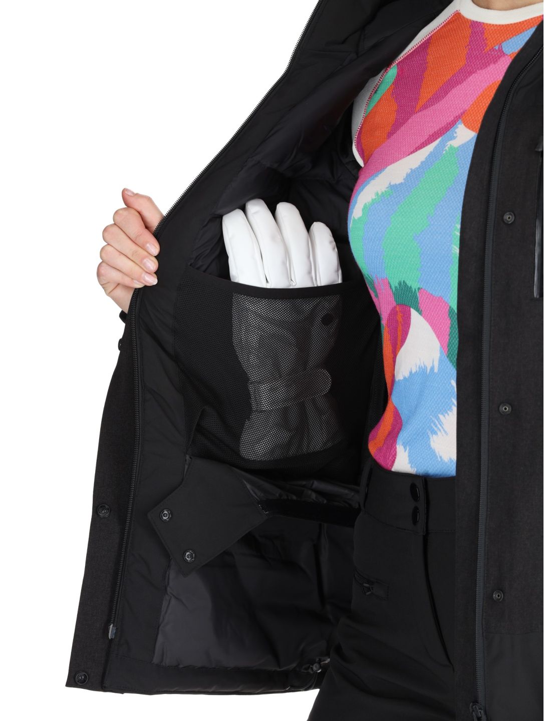 W Snowplay Long Insulated ski-jas dames