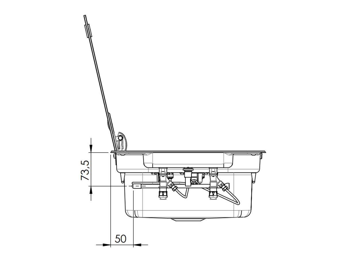 CAN FRN363 kook-spoelcombinatie