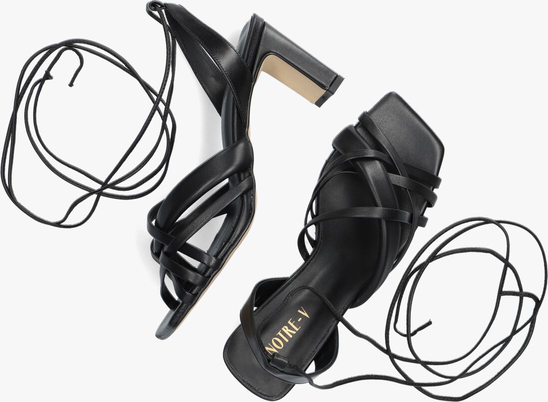 NOTRE-V zwarte notre-v sandalen 12372
