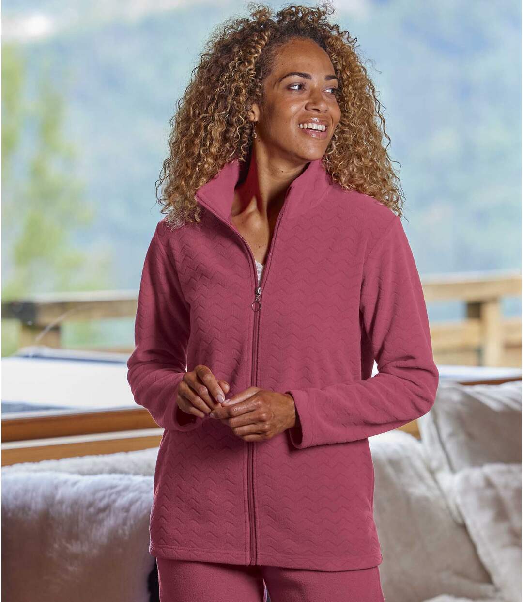 Veste Détente Polaire Gaufrée