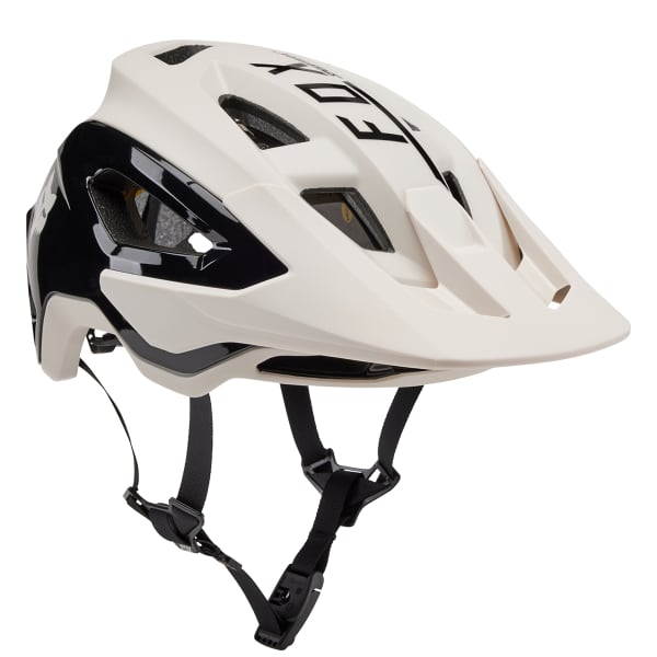 Casque VTT FOX SPEEDFRAME PRO BLOCKED VINTAGE WHITE