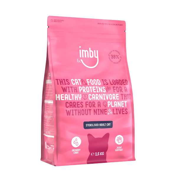 imby pet food Kattenvoer Met Insecten 400g