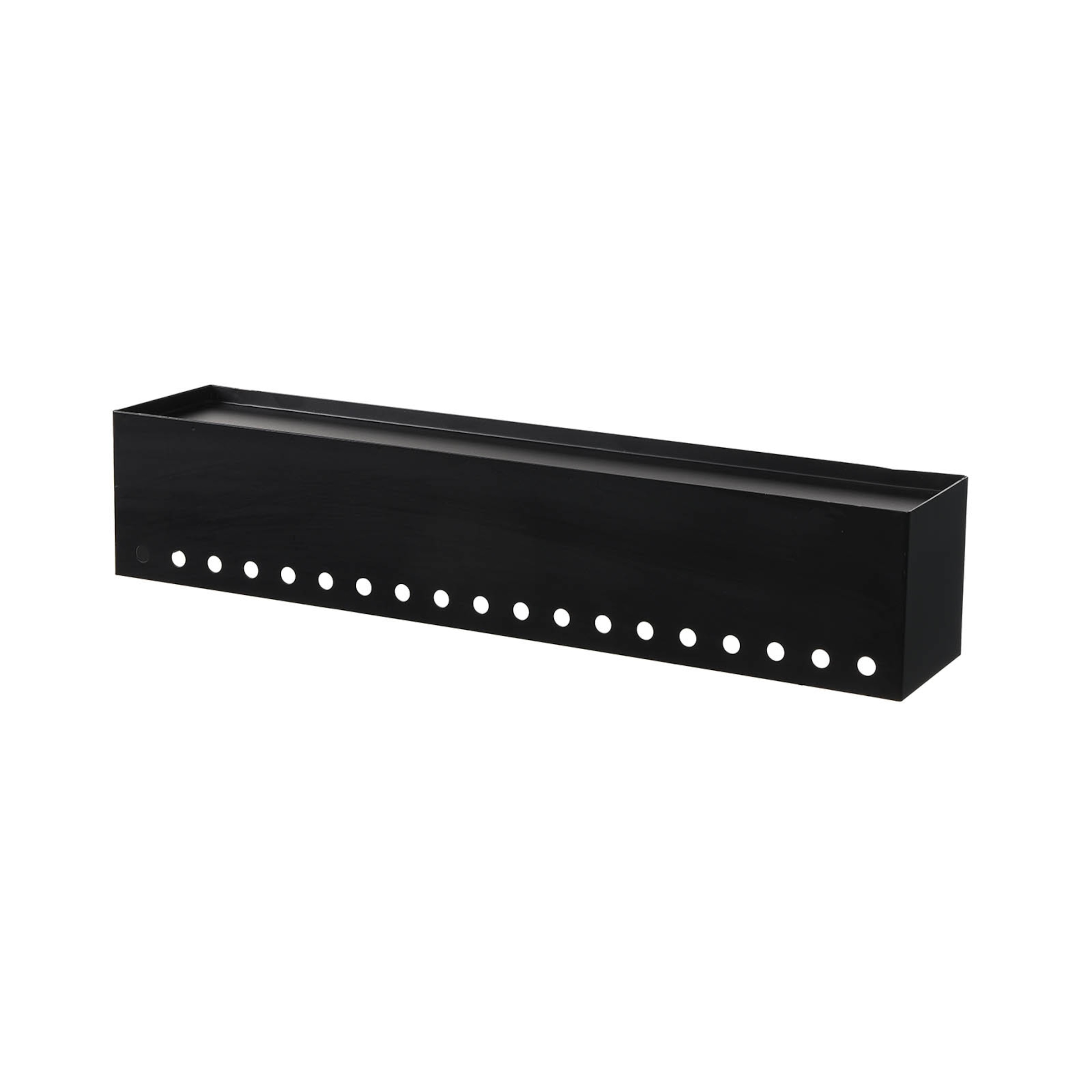 schwarz, B 50 x H 10 x T 10 cm