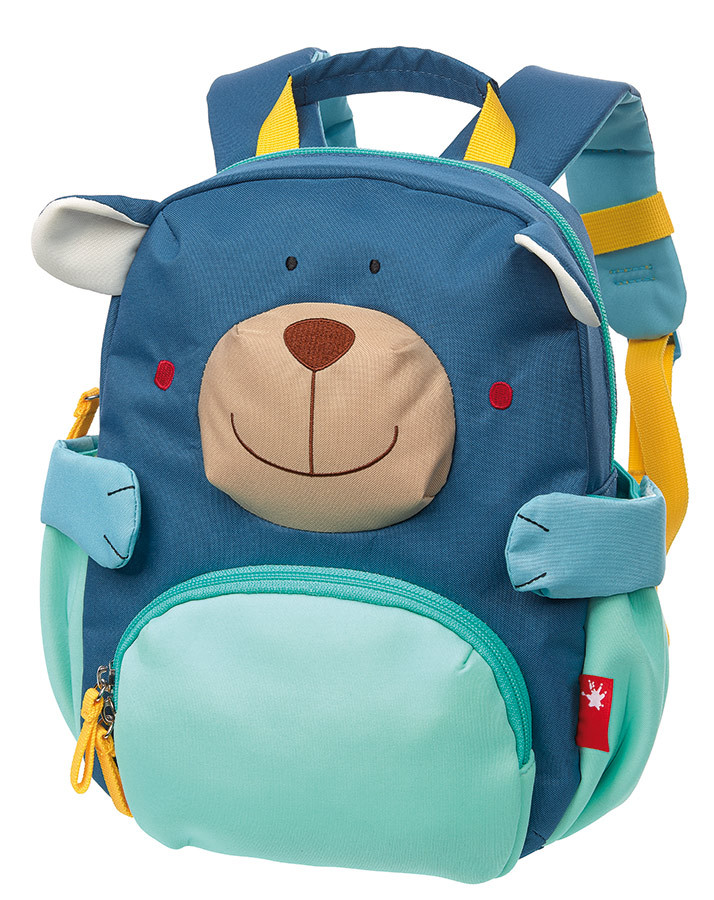 Kinderrucksack BÄR (22x26x14) in blau