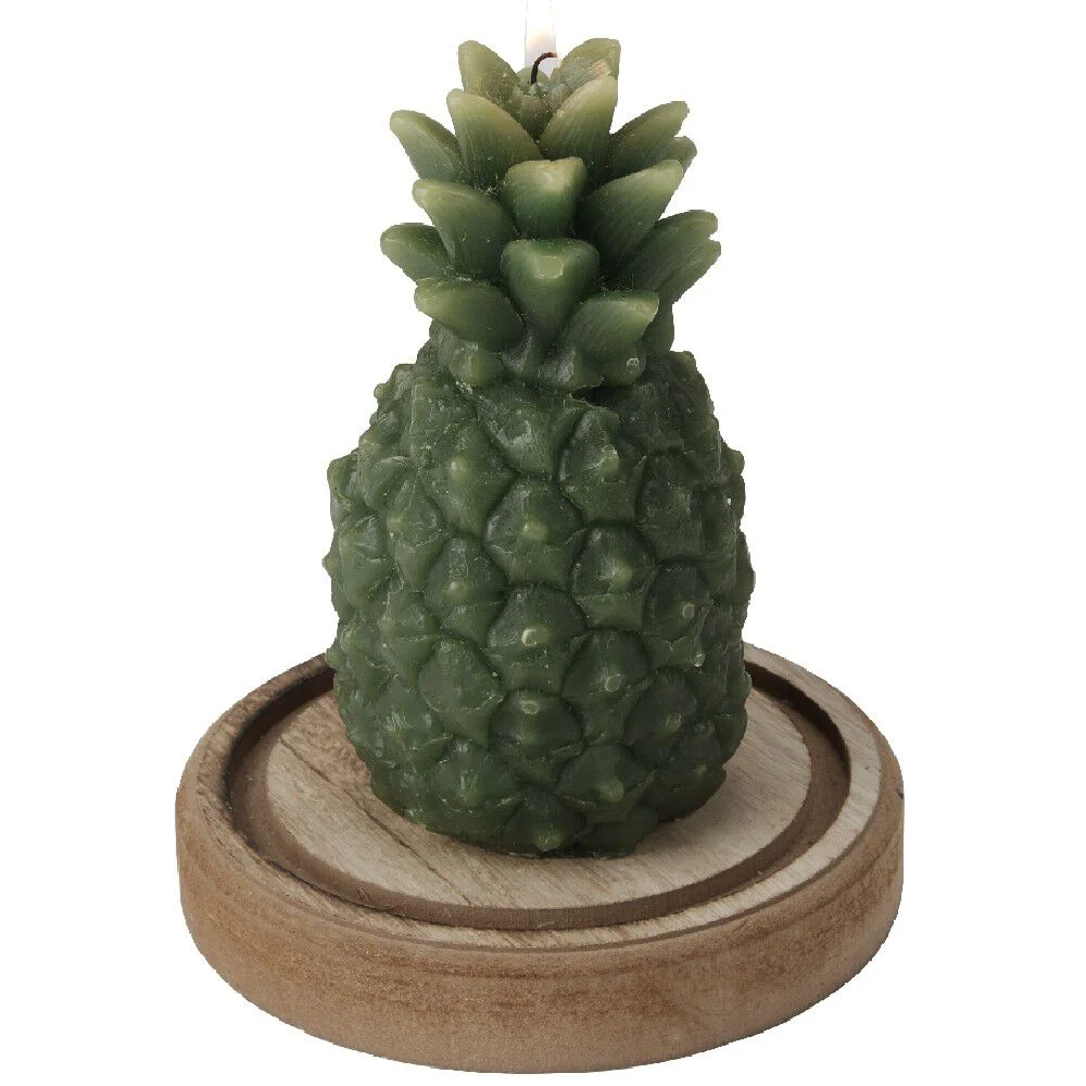 Bougie ananas sous cloche Collection Caraïbes