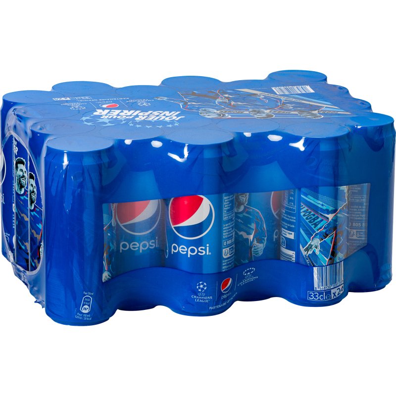 Pepsi Cola  33 cl - 24 canettes