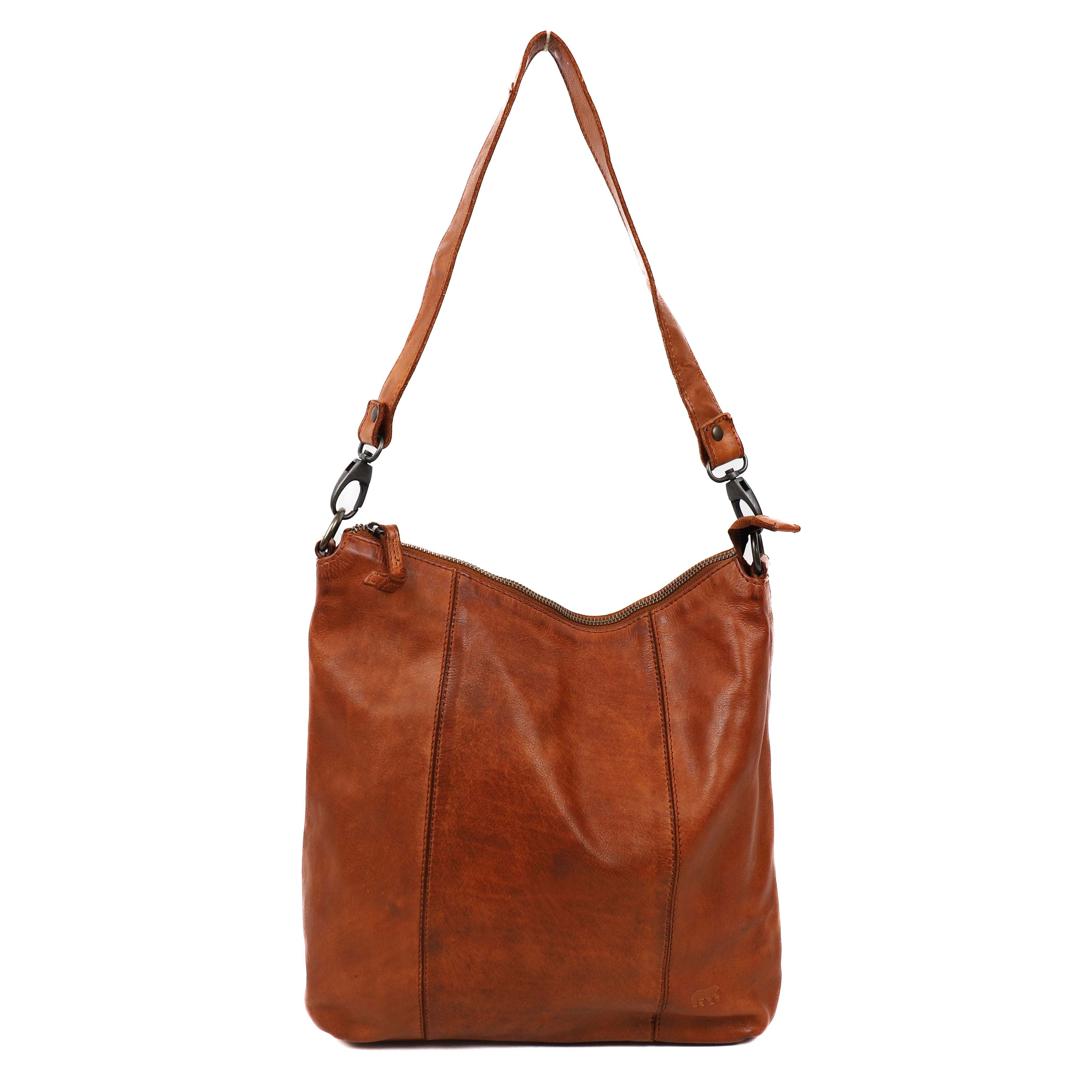 Hand-/schoudertas 'Ava' cognac Cognac