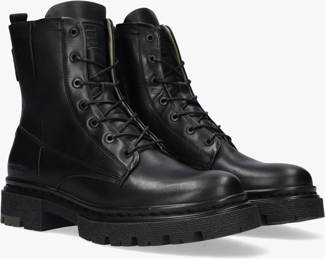 G-STAR RAW zwarte g-star raw veterboots kafey hgh lace lea
