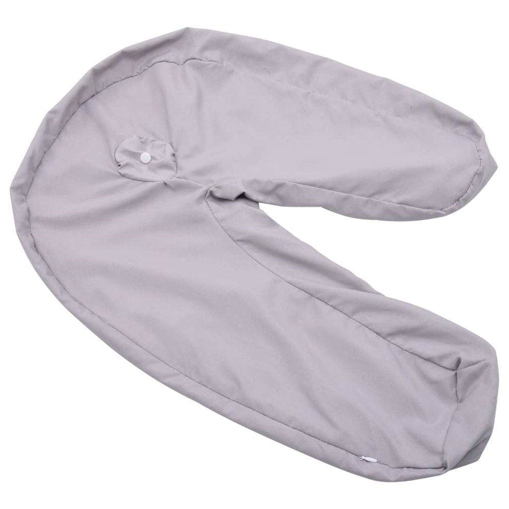 Housse de coussin de grossesse en forme de j 54x43 cm