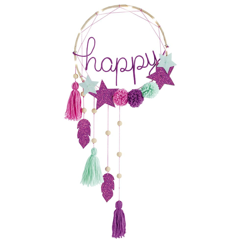 Kit créatif suspension lumineuse happy