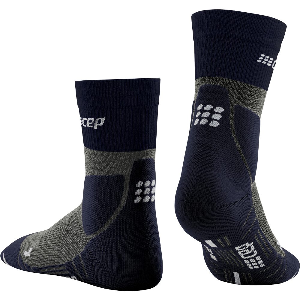 CEP Hiking Merino Mid-cut Socken Damen peacoat