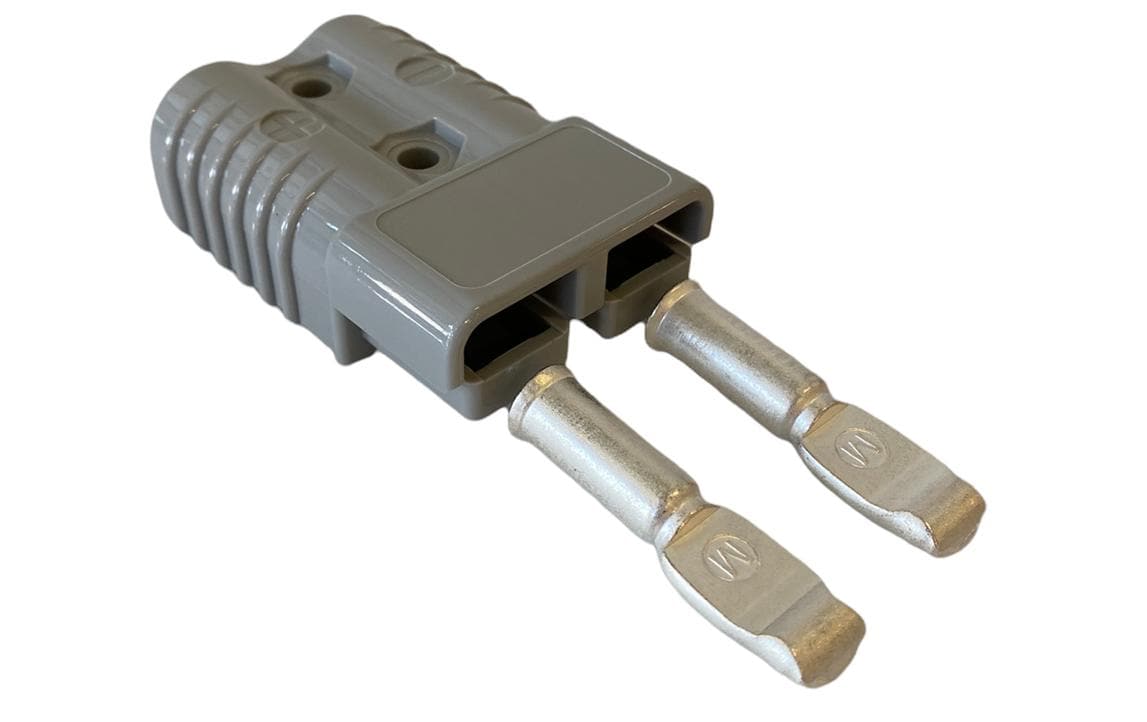 Anschlussstecker Anderson Gross 175 A, GrauAnderson Plug für die Konfektionierung von anwendungsspezifischen DC-Kabel