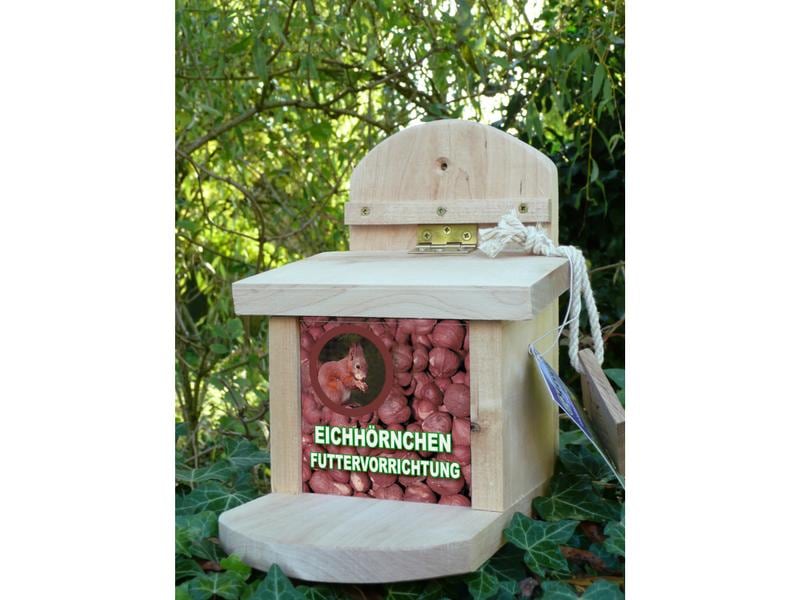 Wildlife World Eichhörnchenfutterstation, 23 x 17 x 19 cm, Futterstelle