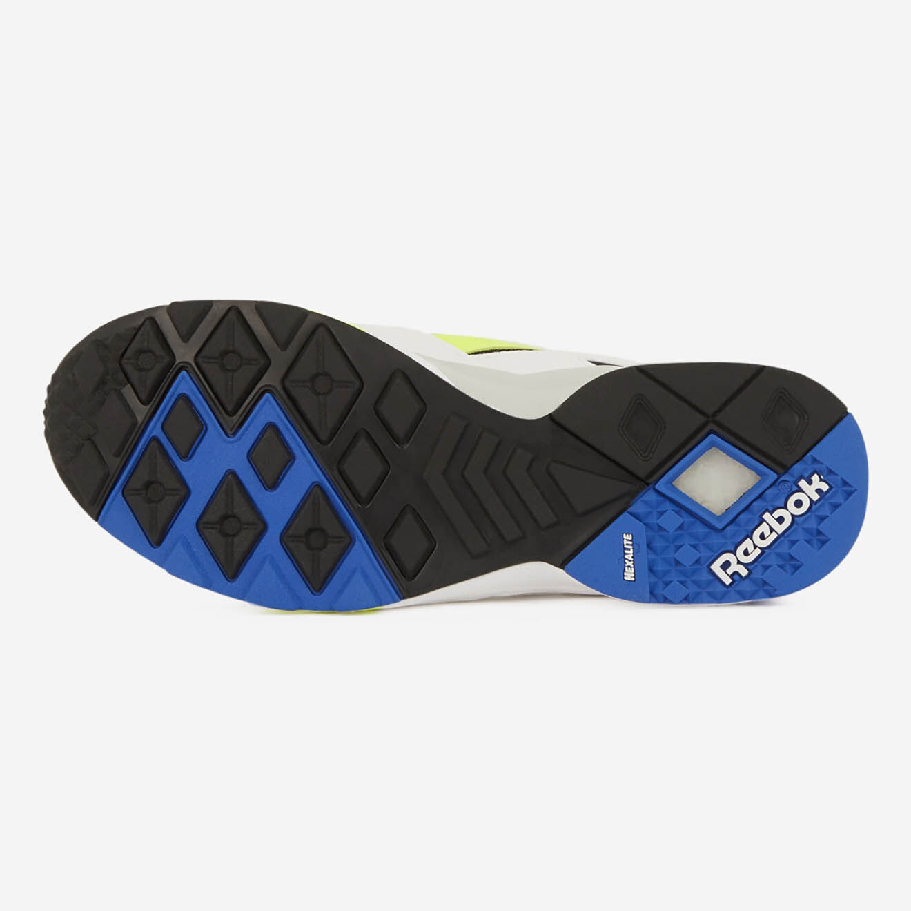 Reebok Baskets en mesh Aztrek blanc/noir/jaune
