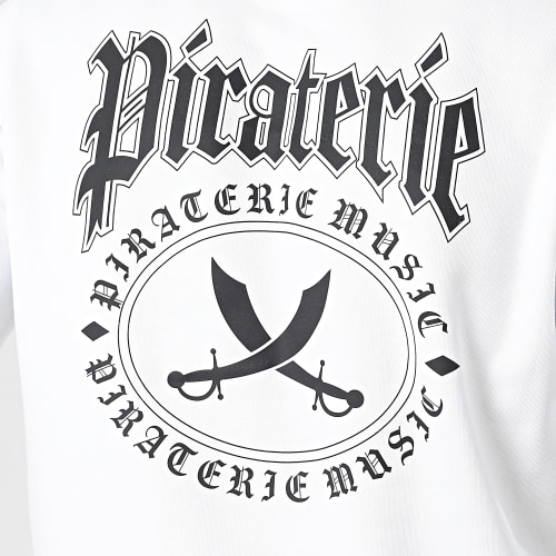 Sweat Crewneck Nation Blanc Noir