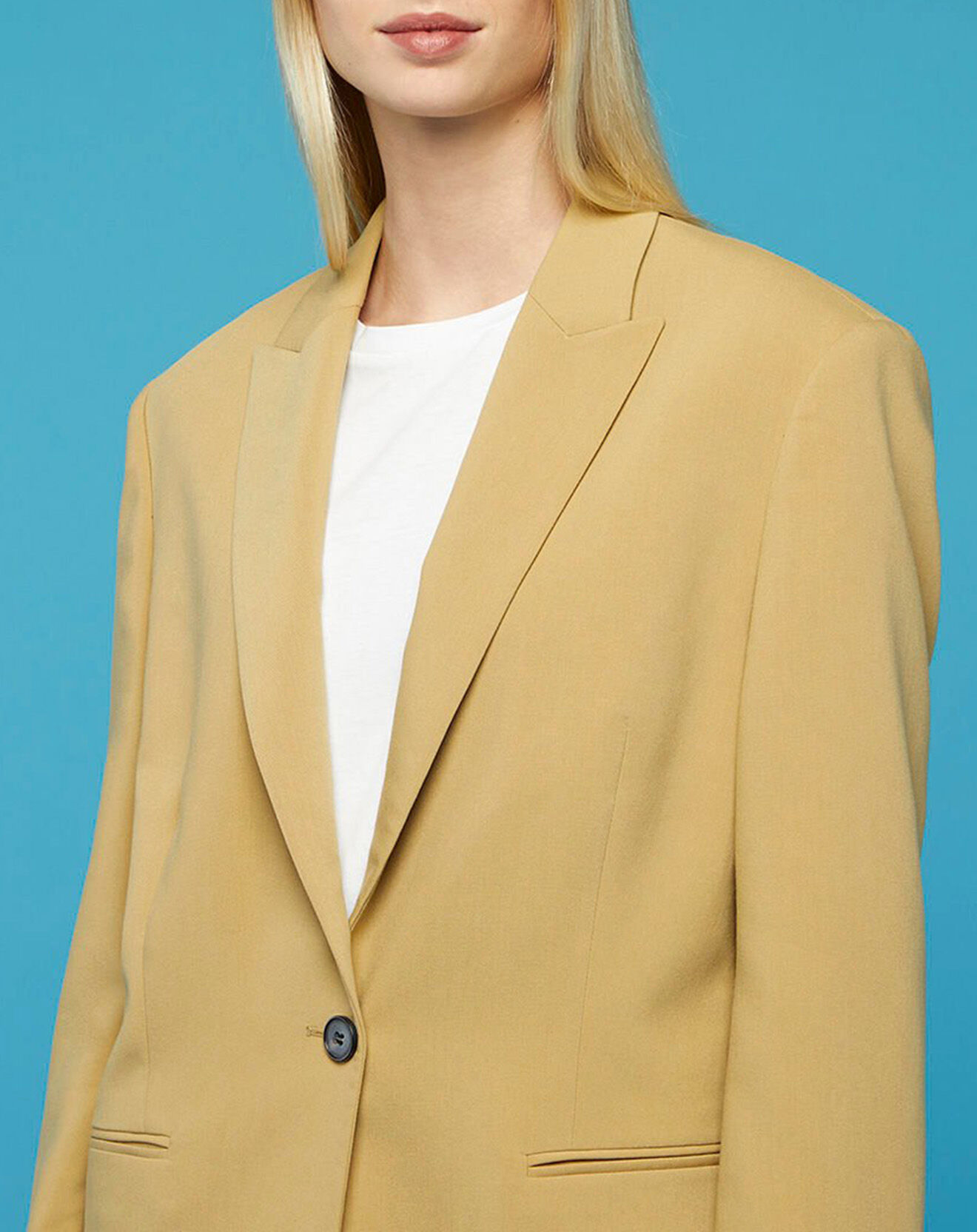 Galeries Lafayette Veste Paul kaki clair