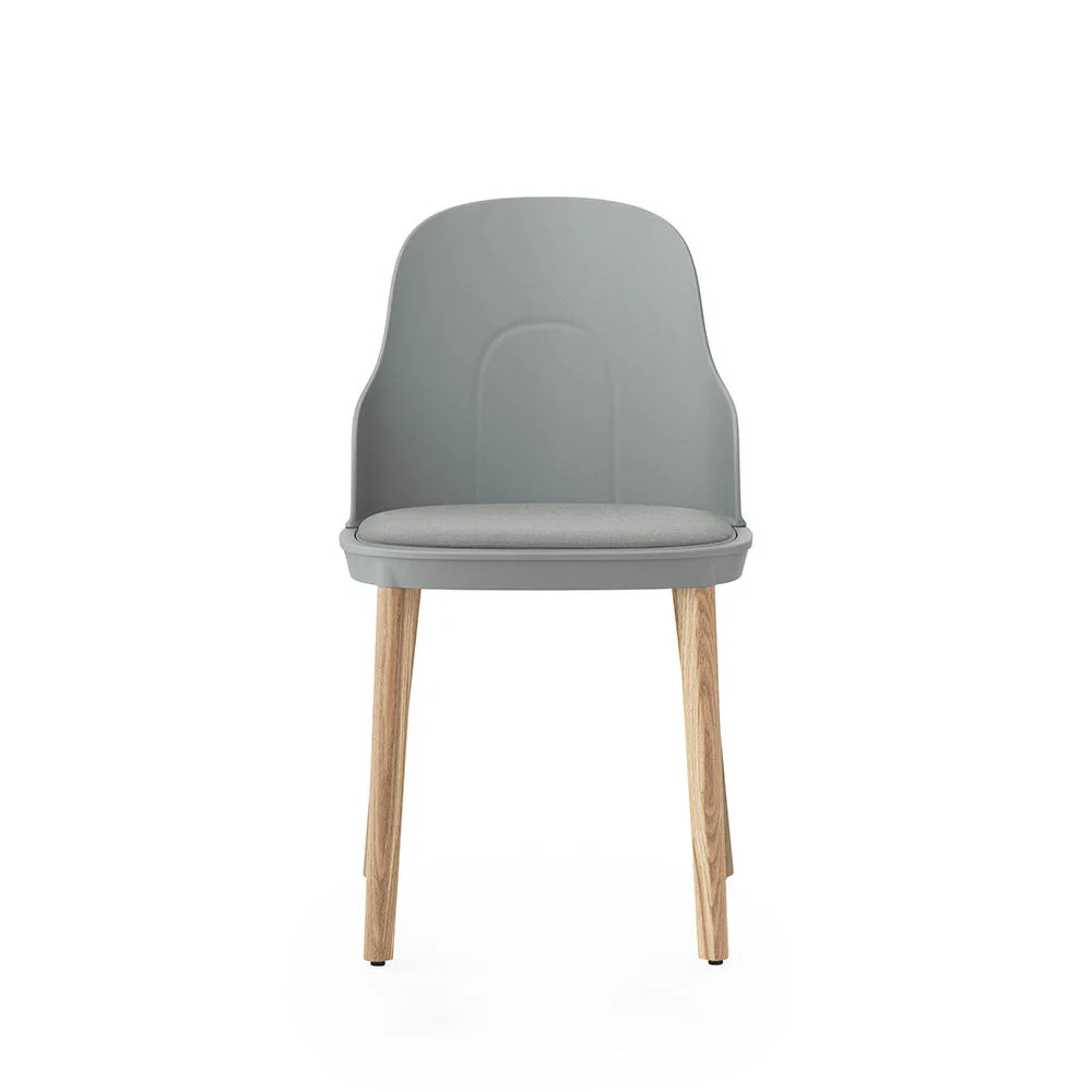 Normann Copenhagen  Allez stol, m/betræk Canvas - grå/egetræ