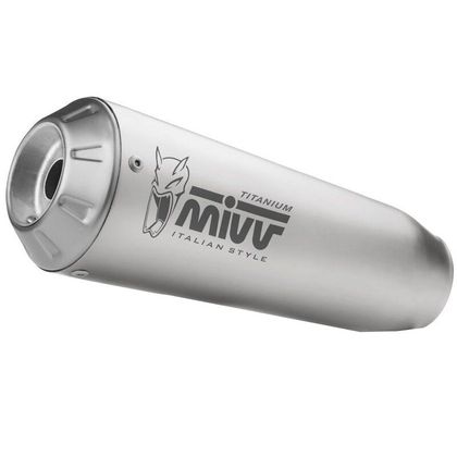 Silencieux Mivv X-M1 TITANE - Gris