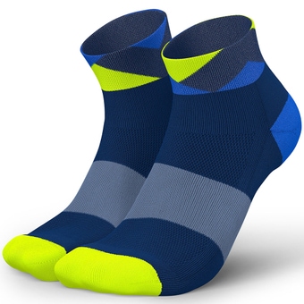 Incylence Peaks Short Socken Navy Blue Canary