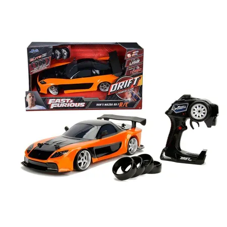 Jada Fast & Furious RC Drift Mazda RX-7 1:10
